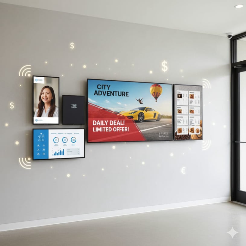 Publicidad Digital con Pantallas.